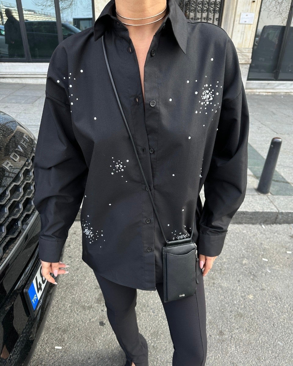 Black classy shirt