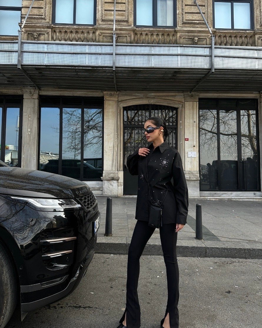 Black classy shirt