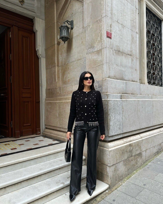 Detailed cute cardigan