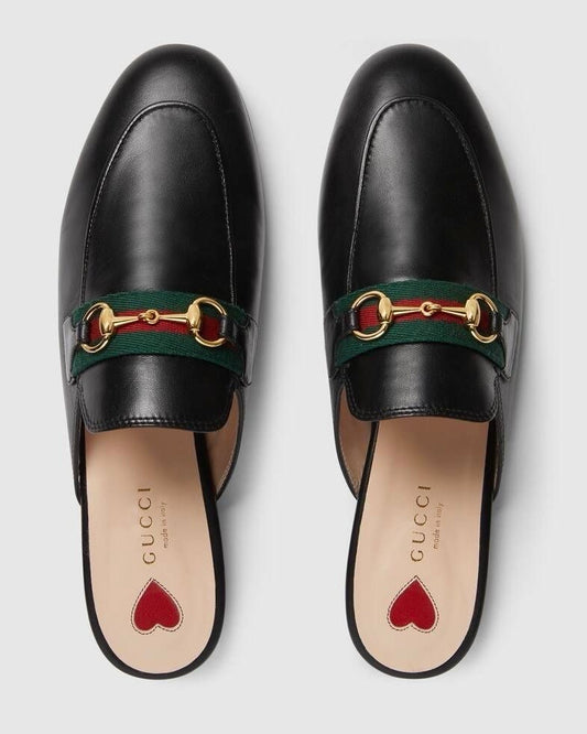 Black Gucci slipper