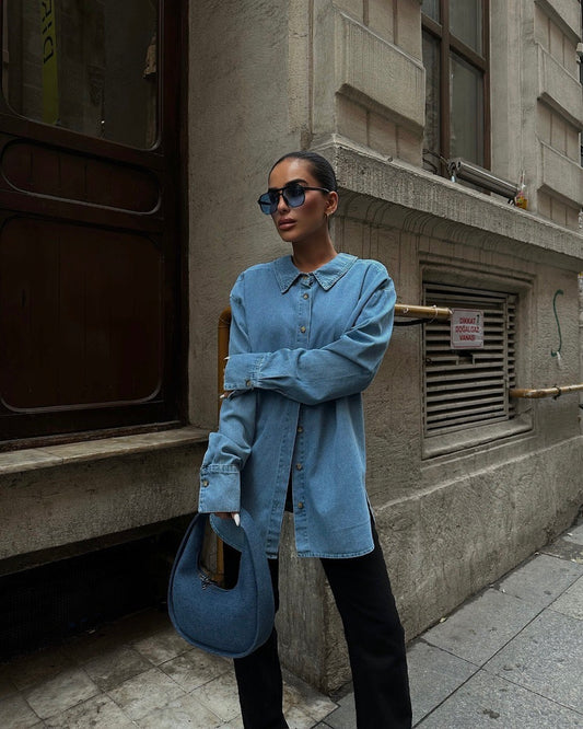 Denim shirt